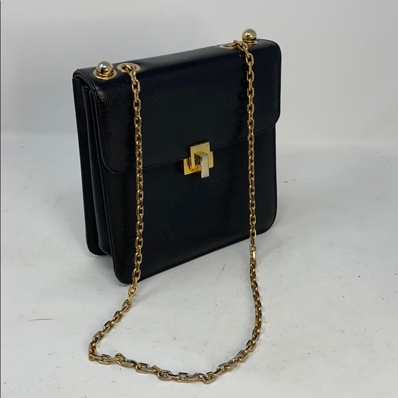 Koret Handbags - Vintage KORET Black Pebbled Leather Shoulder Bag